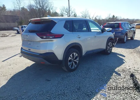 2021 Nissan Rogue Sv Intelligent Awd z USA, uszkodzony, nr VIN 5N1AT3BB9MC812764